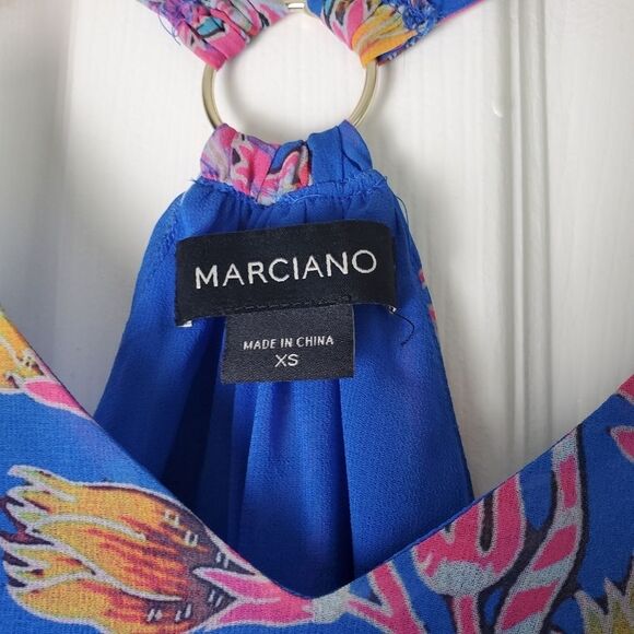 Marciano Floral Multicolor Tank Top Size XS - Picture 6 of 9